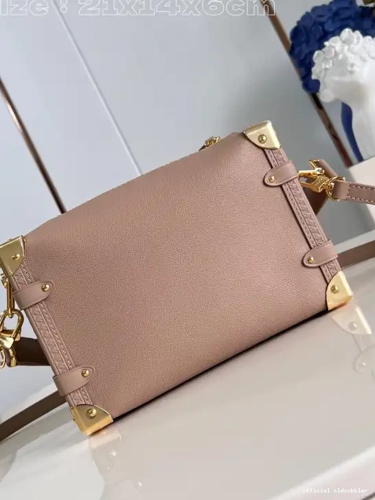 Official oldcobbler PM-21*14*6CM Trunk VUITTON Side LOUIS 0606